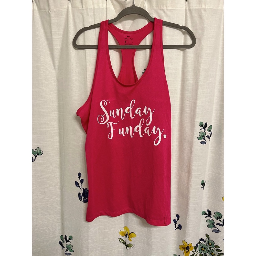 Nike Tank w/ Handmade Design